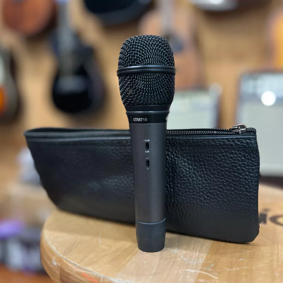 USED Audio Technica atm710 Condenser Microphone w/ Pouch