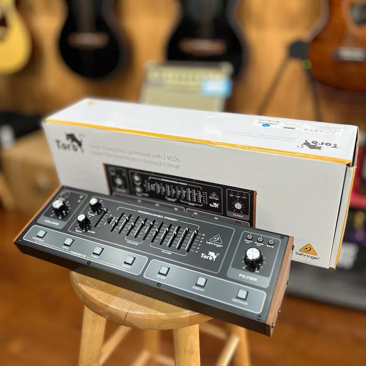 USED Behringer Toro Analog Bass Synthesizer