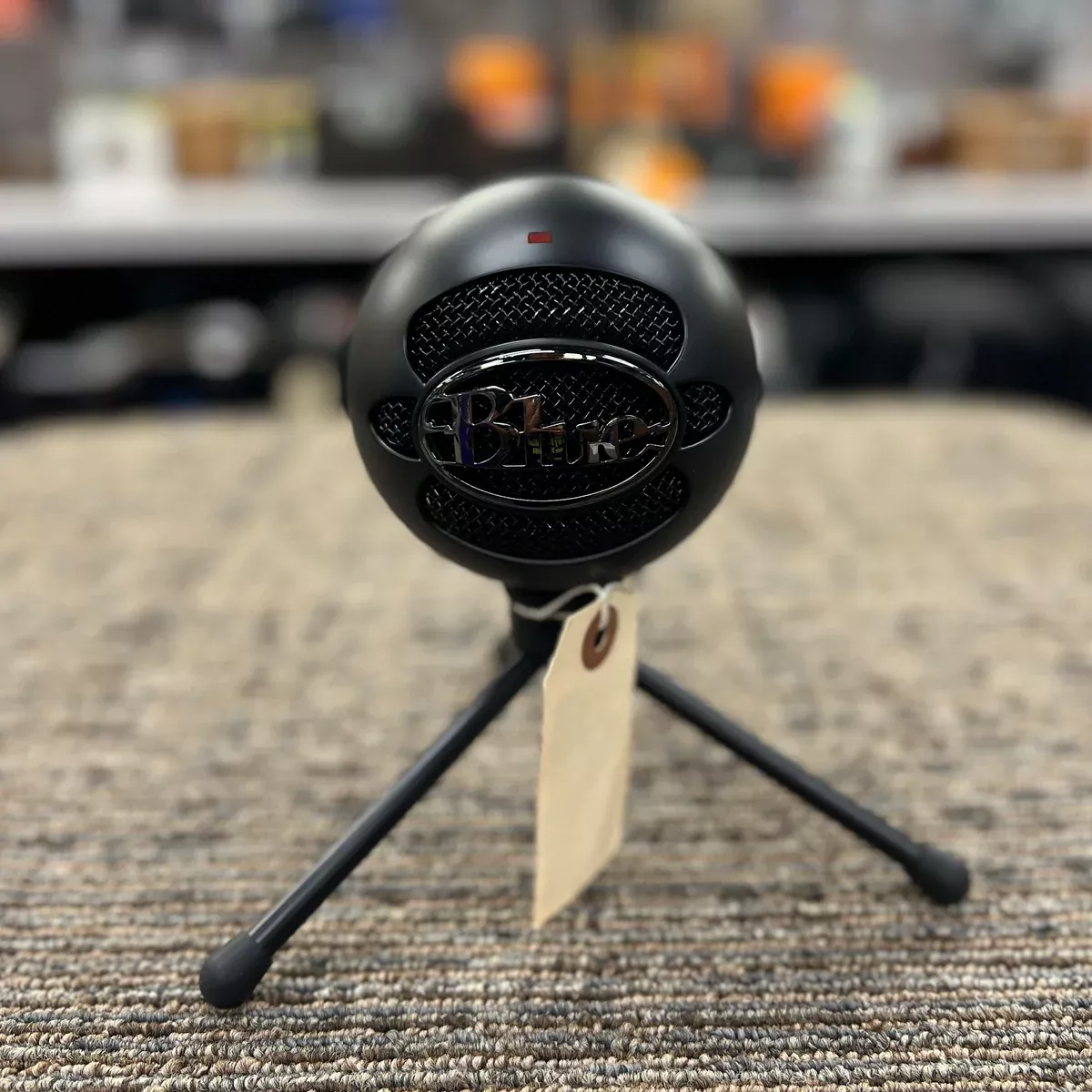 USED Blue Snowball ICE USB Microphone With Stand – Black
