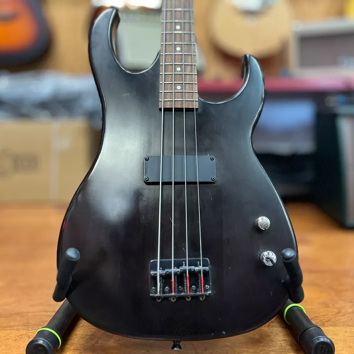USED Dean Playmate 4-string Electric Bass, Black