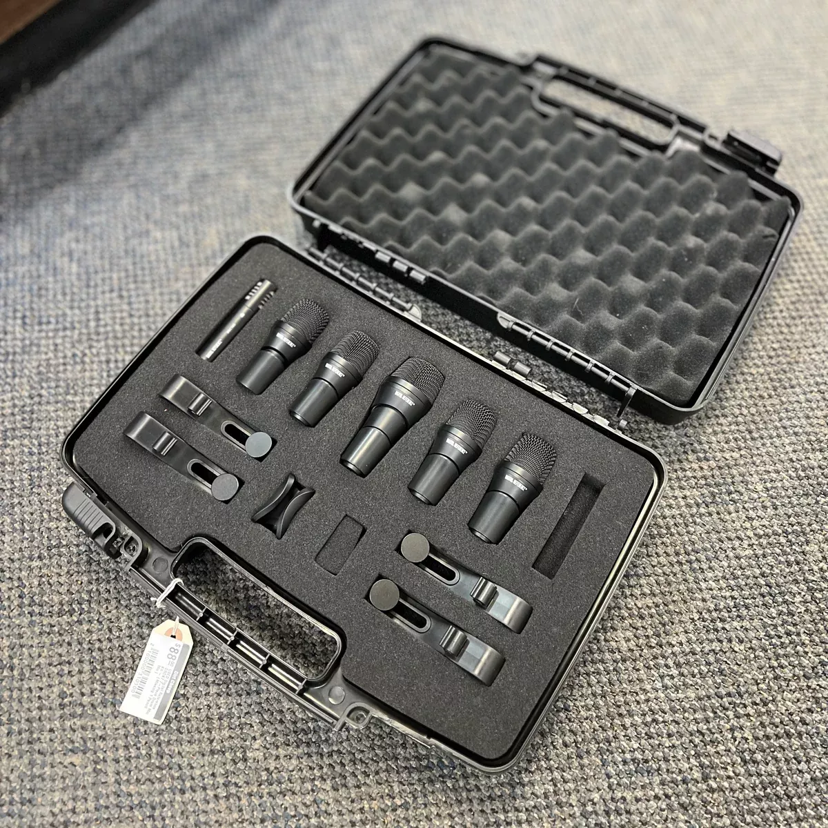 USED Digital Reference DRDK7 6-Piece Drum Mic Kit – (Missing 1 Pencil Mic)