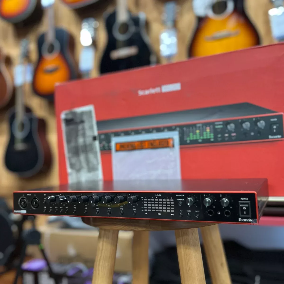 USED Focusrite Scarlett 18i20 3rd Gen USB Audio Interface