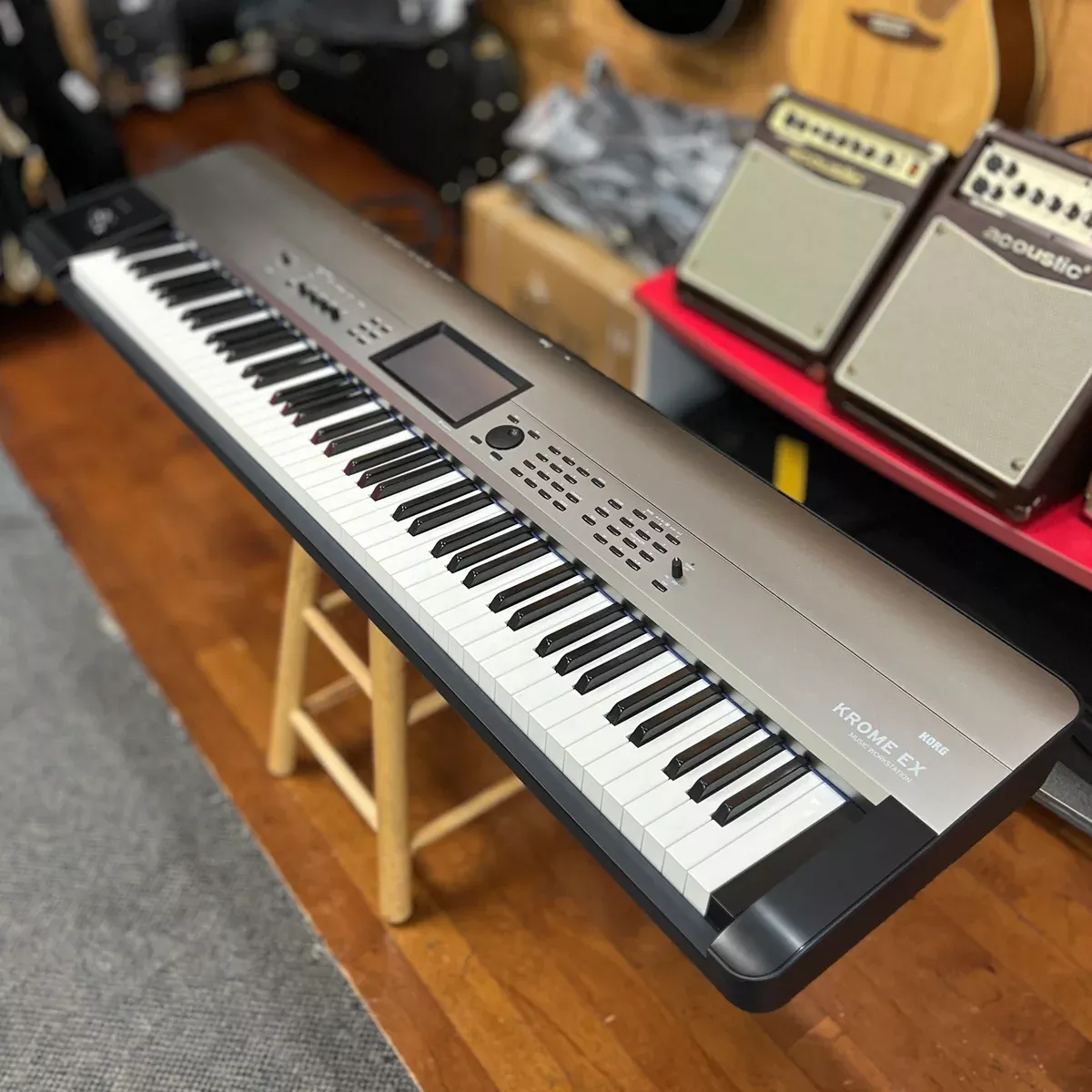 USED KORG Krome EX 88 Key Keyboard Workstation