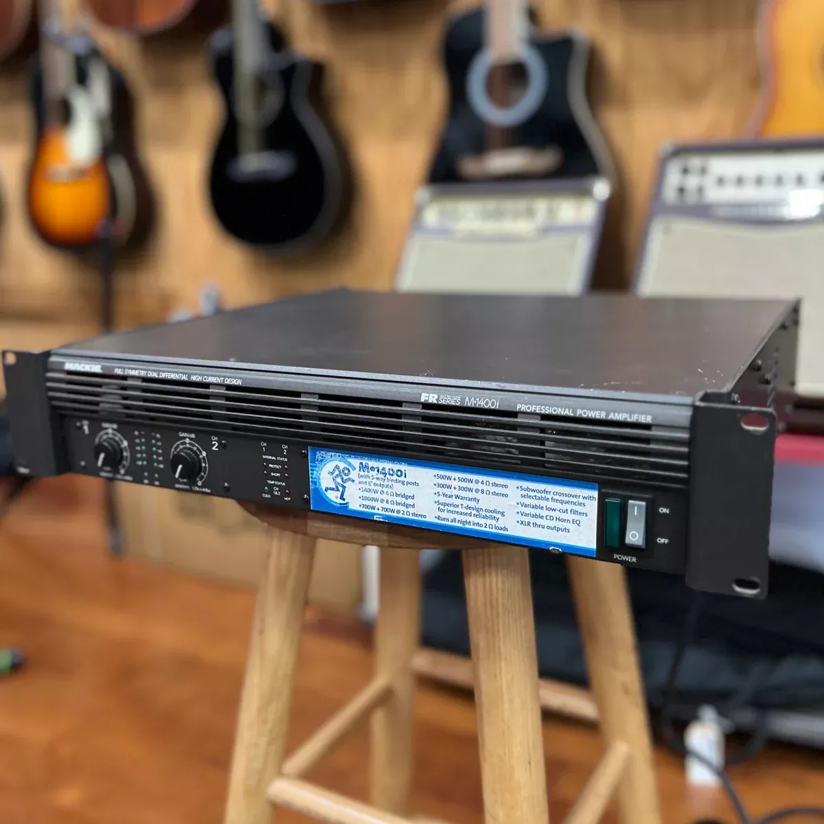 USED Mackie M1400i Power Amplifier