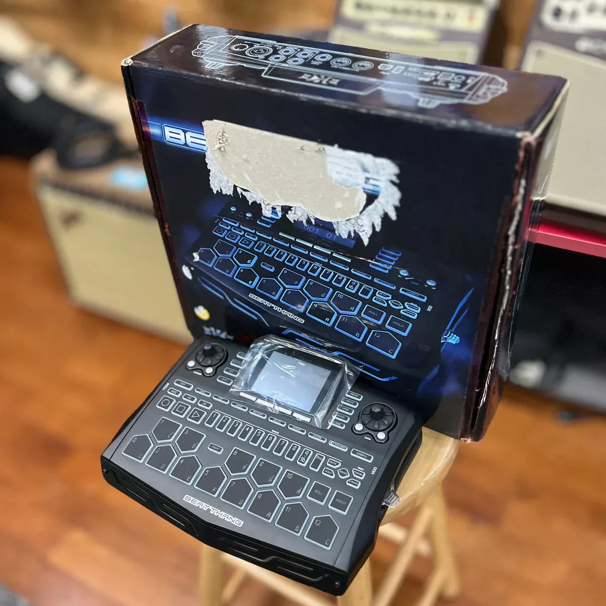 USED MINT BKE Beat Thang Sampling Drum Machine