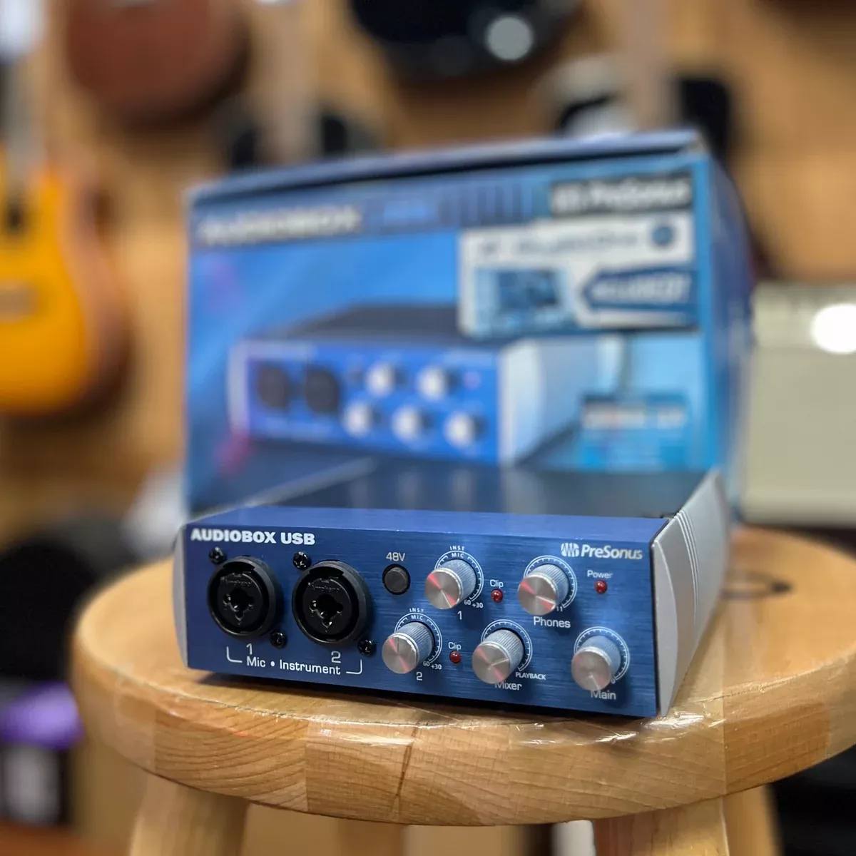 USED PreSonus AudioBox USB 2X2 Recording Interface w/ Box