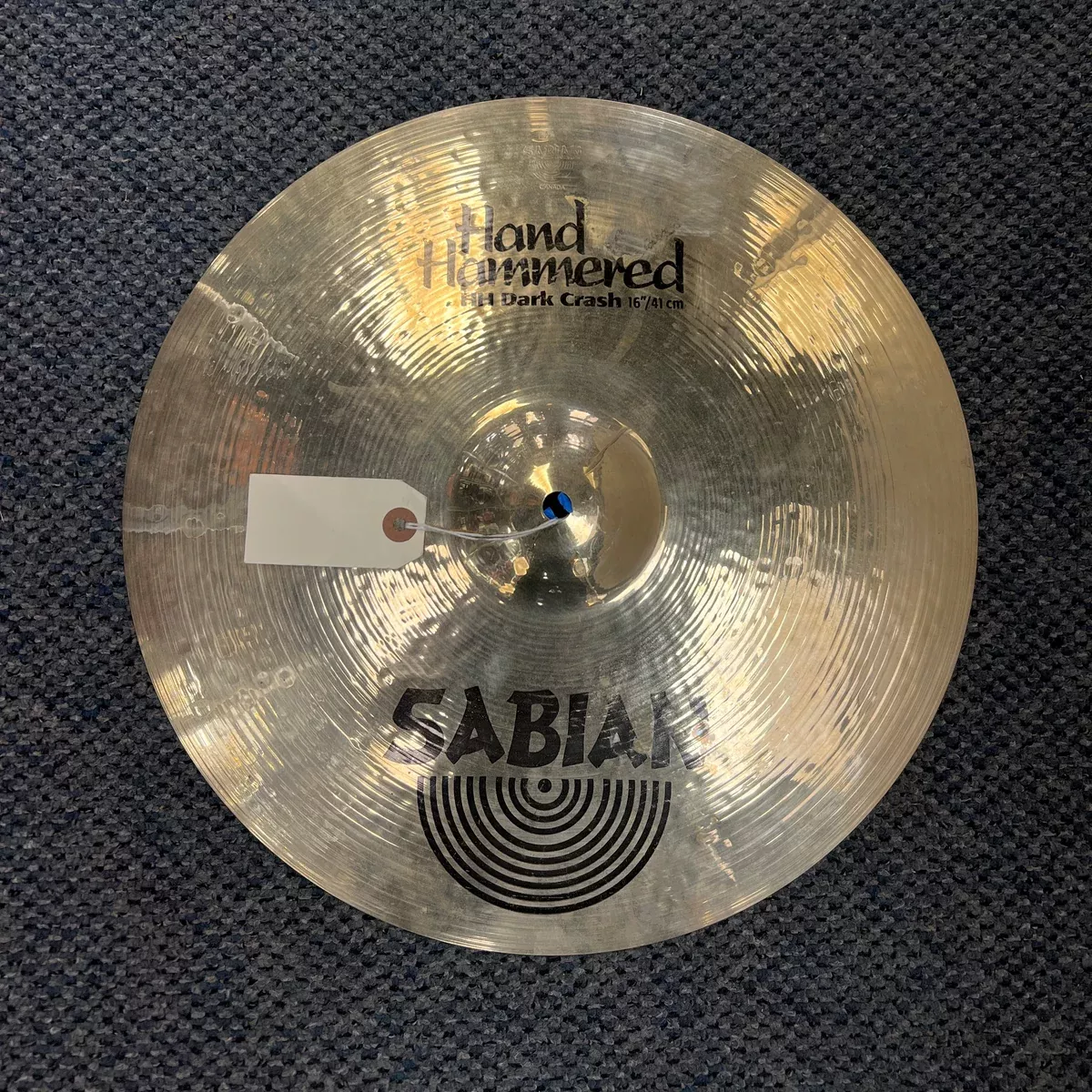 USED Sabian 16" Hand Hammered Dark Crash Cymbal