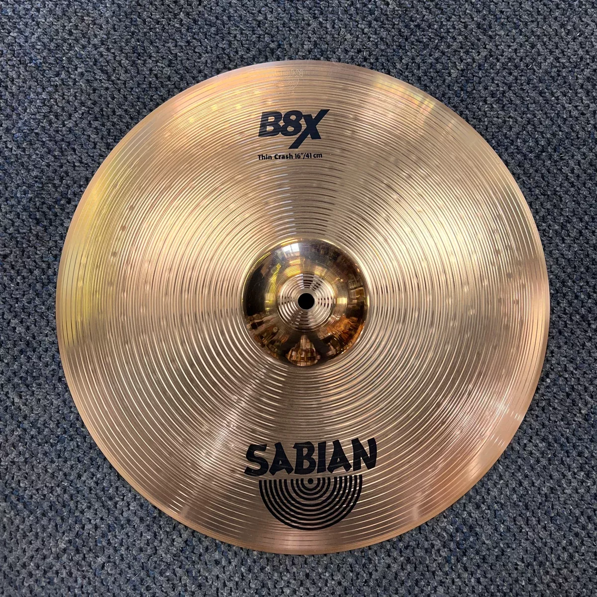 USED Sabian B8X 16″ Thin Crash Cymbal