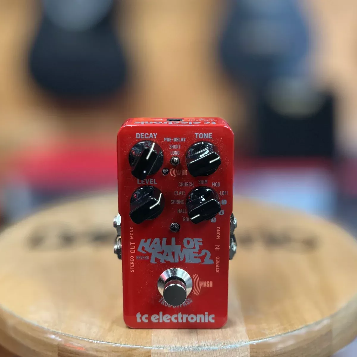 USED TC Electronic Hall Of Fame 2 Reverb Effect Pedal