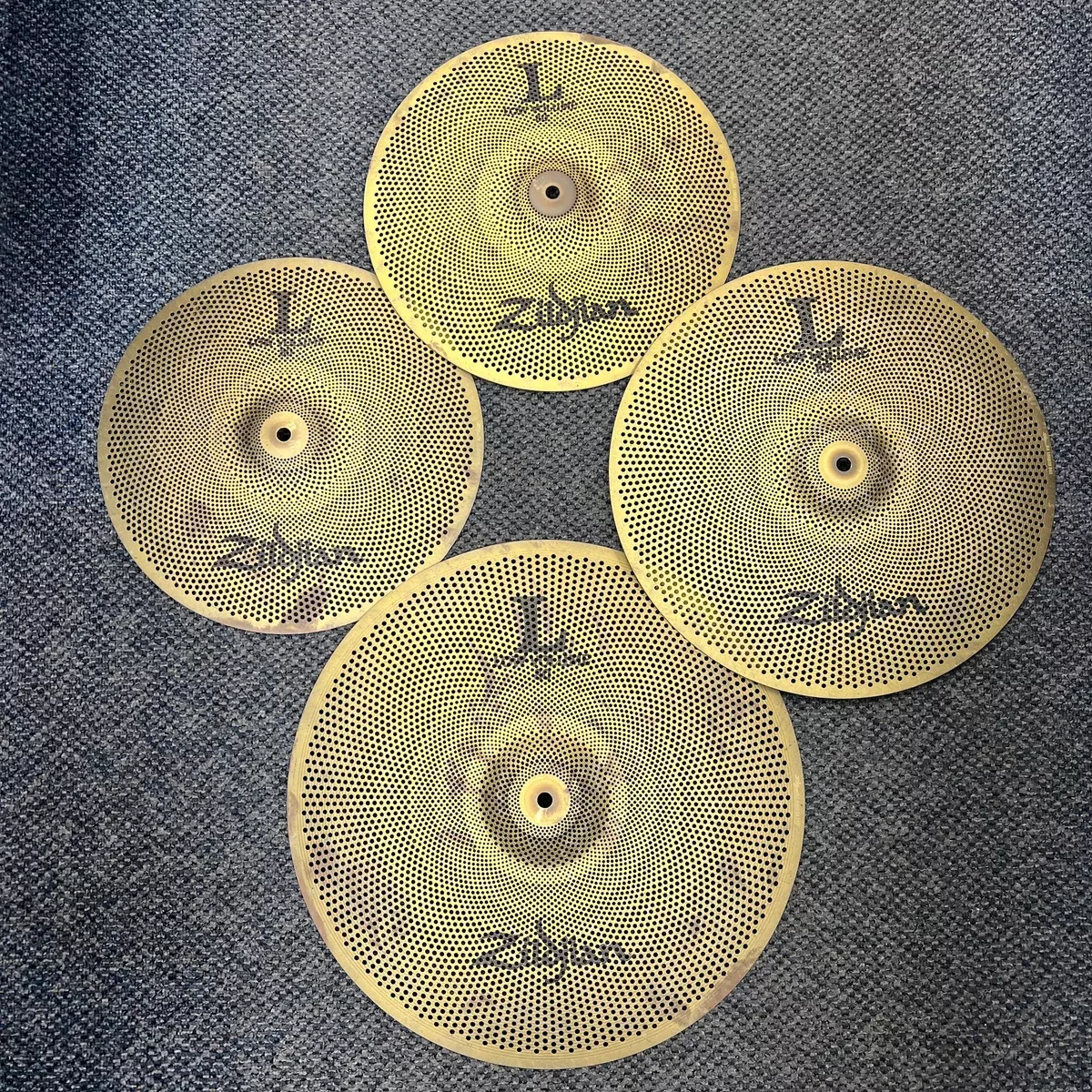 USED Zildjian L80 Series LV468 Low Volume Cymbal Pack
