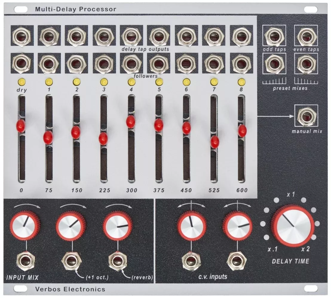 VERBOS ELECTRONICS MULTI DELAY PROCESSOR