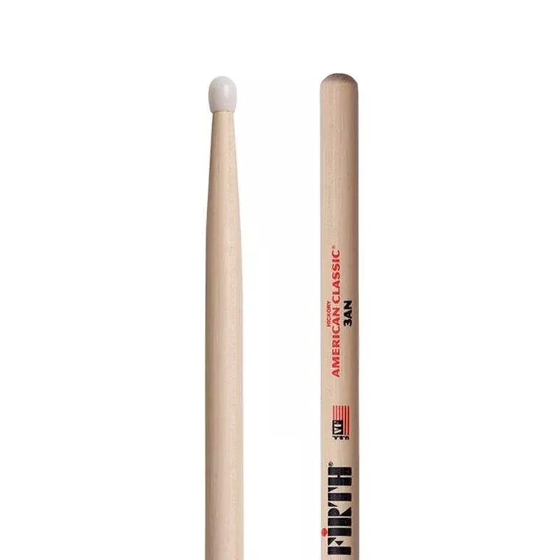 Vic Firth American Classic 3AN Drumsticks - Nylon Tip