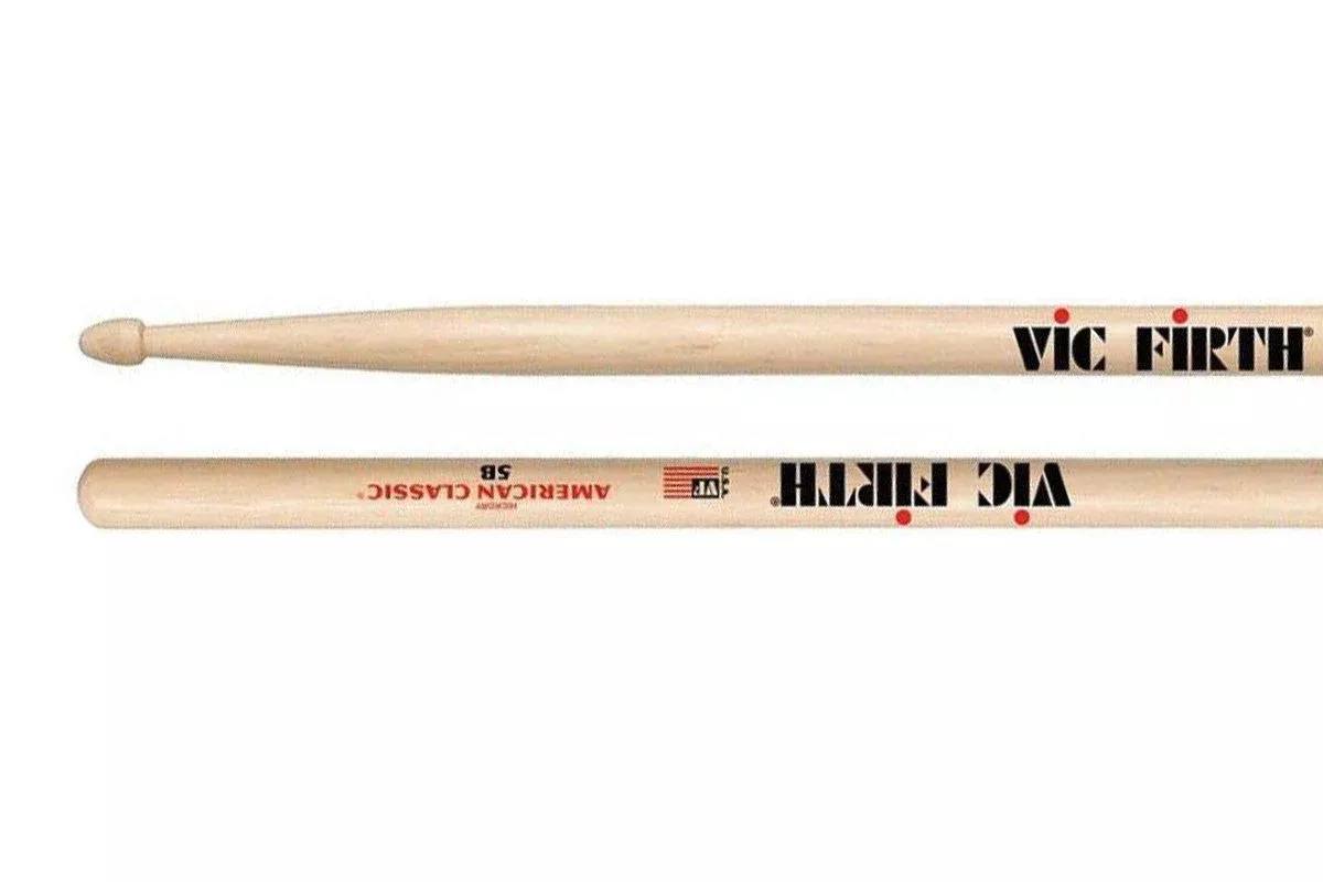 Vic Firth American Classic 5B Wood Tip Drumsticks