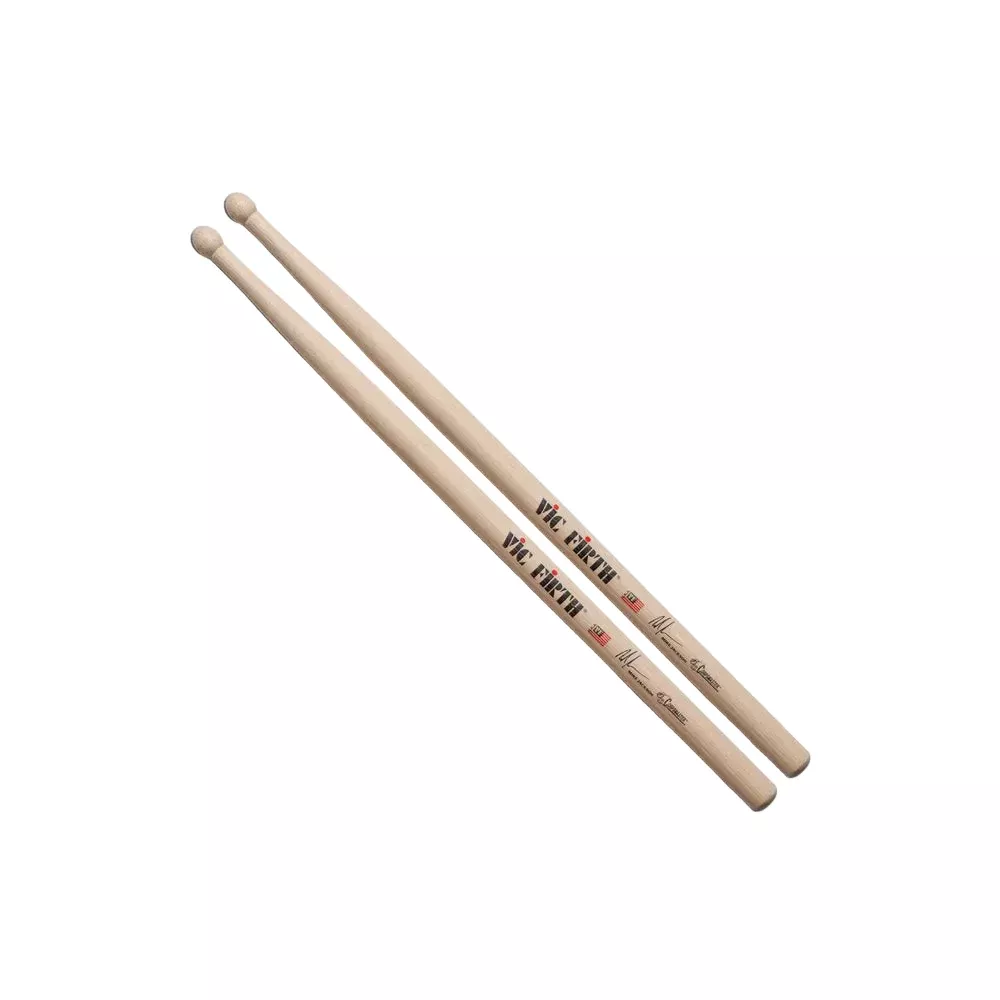 Vic Firth Corpsmaster Mike Jackson Signature Snare Drumstick - 1 Pair