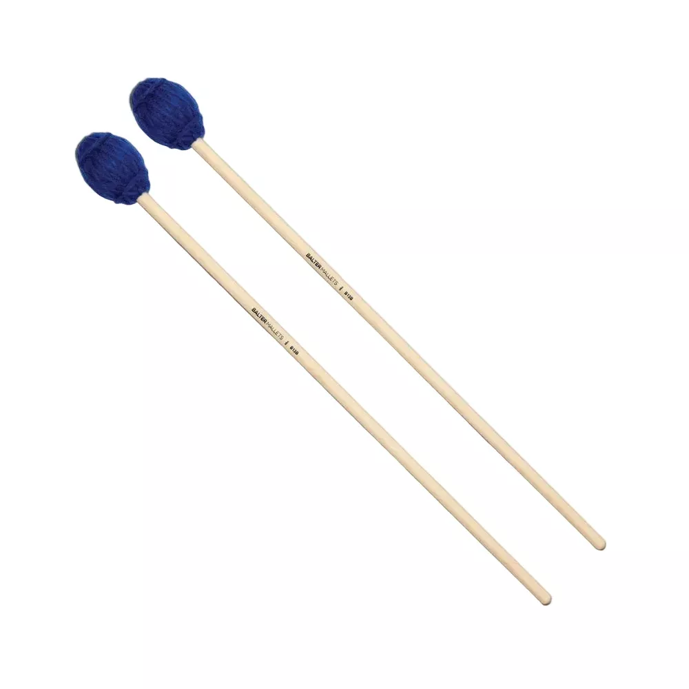 Vic Firth Ensemble Medium Blue Yarn Mallet - 1 Pair