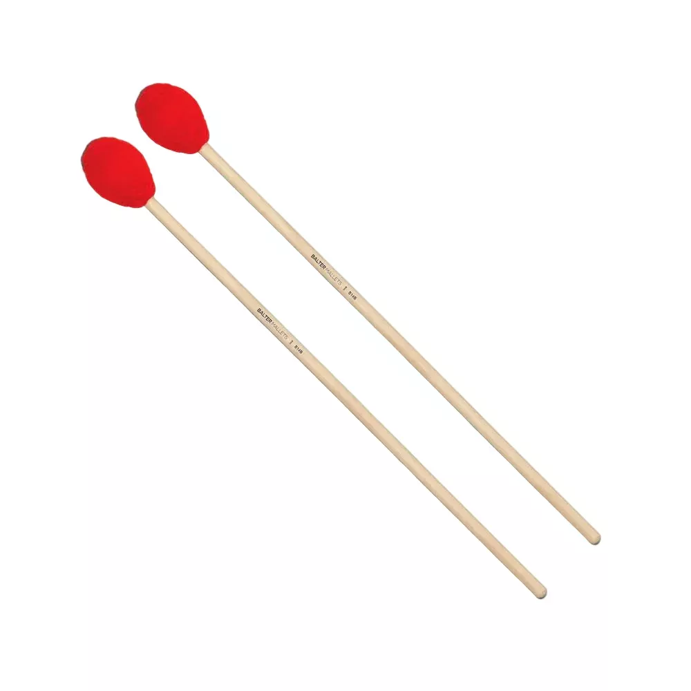 Vic Firth Ensemble Medium Soft Red Yarn Mallet - 1 Pair