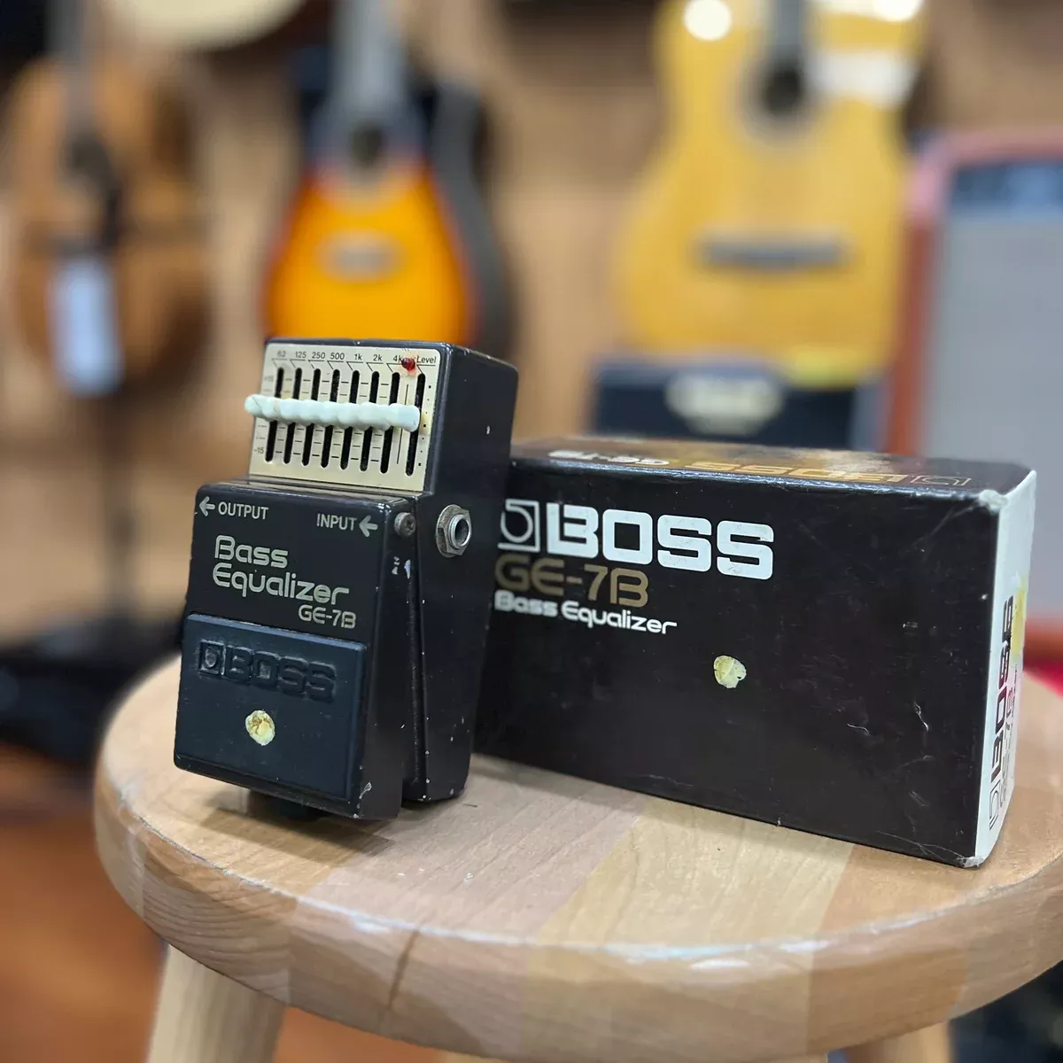 VINTAGE Boss GE-7B Bass Equalizer (Black Label)