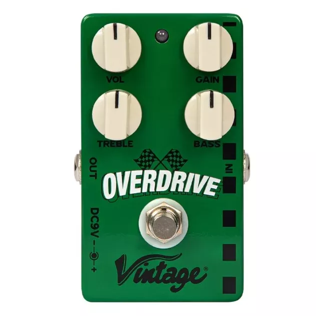 Vintage VFX01 Electric Guitar Overdrive Effects Pedal