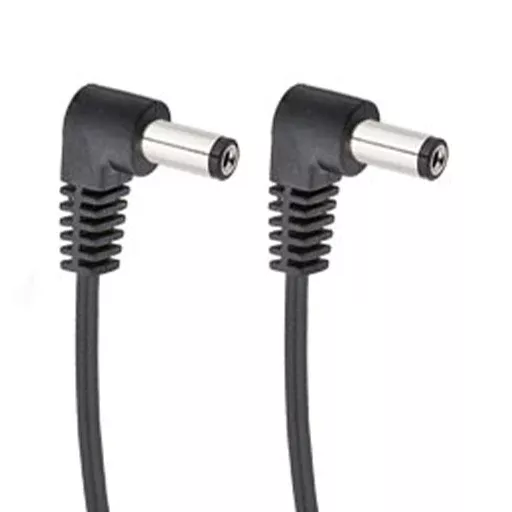 Voodoo Lab PPBAR-R24 Standard Polarity Cable, 2.1mm Right-Angle, 24inch