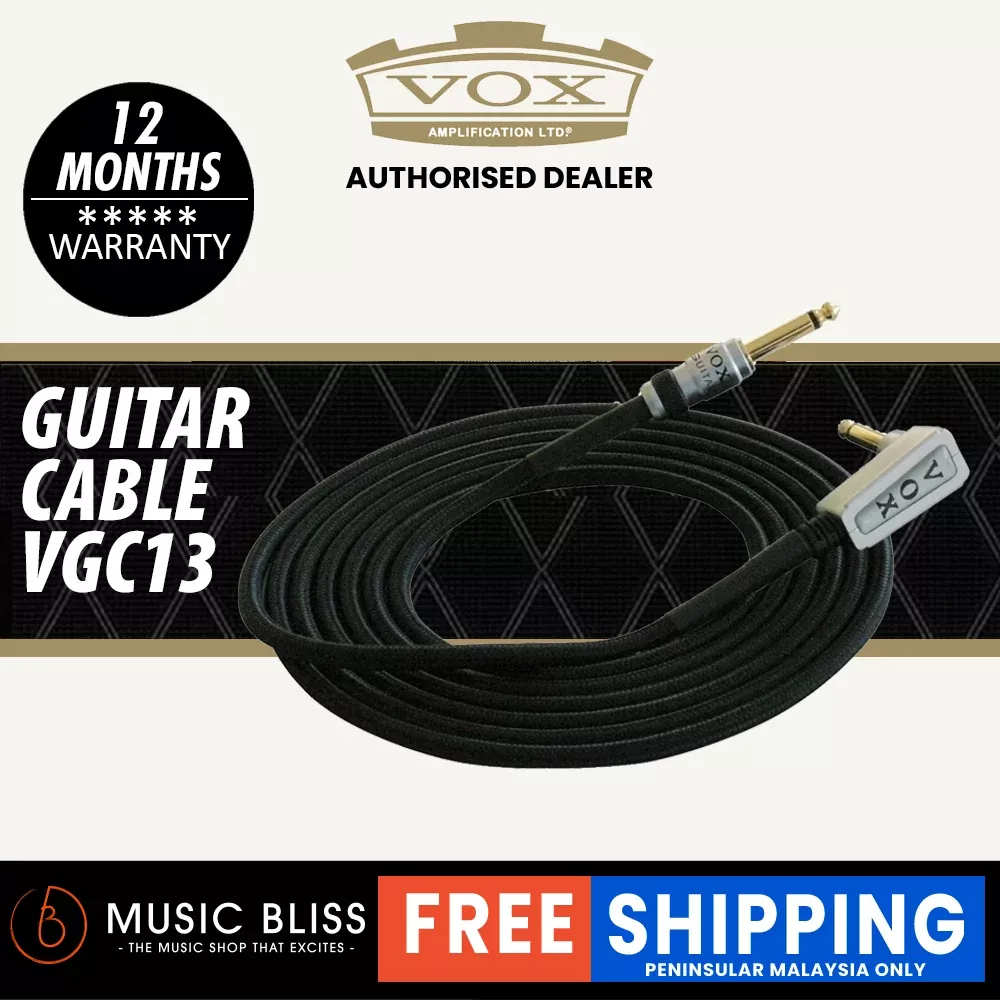 Vox VGC13 13ft Professional Guitar Cable