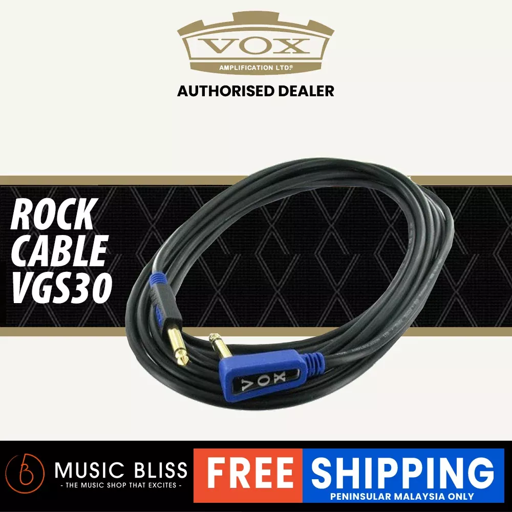 Vox VGS30 3M Standard Guitar Cable
