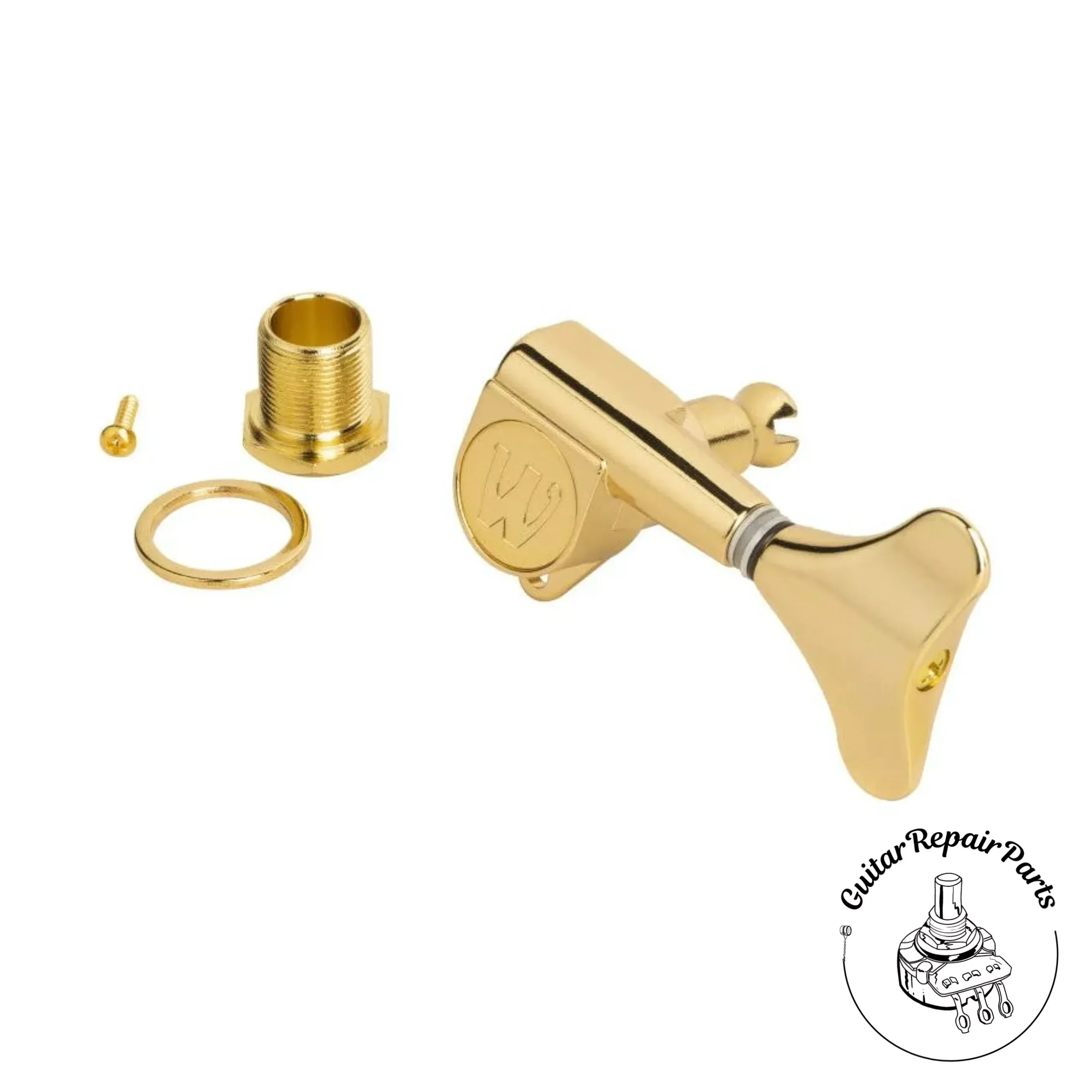 Warwick Bass Tuning Machine Key, Left (Bass Side) – Gold