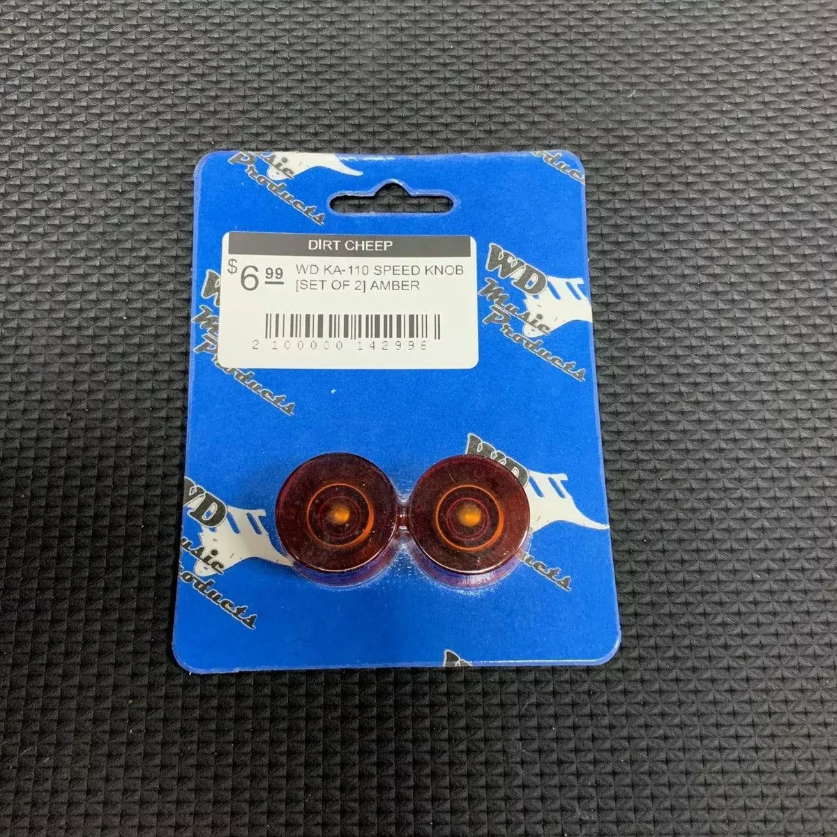 WD KA-110 SPEED KNOB [SET OF 2] AMBER