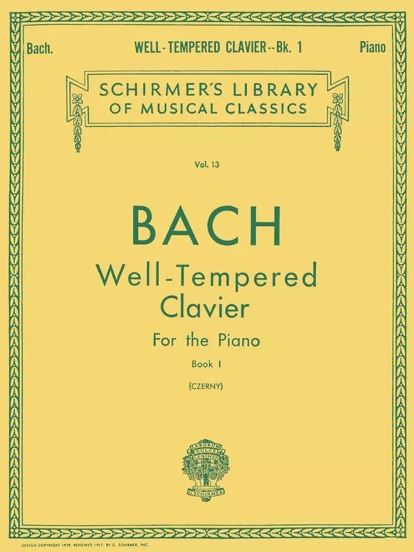 Well Tempered Clavier – Book 1
