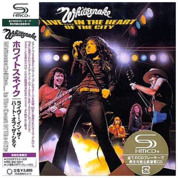 Whitesnake - Live In The Heart Of The City - Japan Mini LP SHM - UICY-93740 /1 - 2 CD