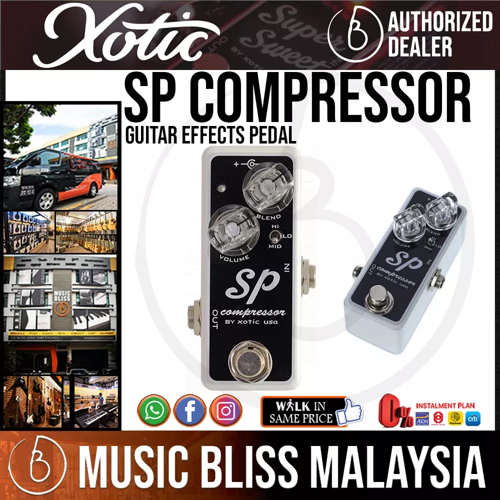 Xotic SP Compressor Guitar Effects Pedal