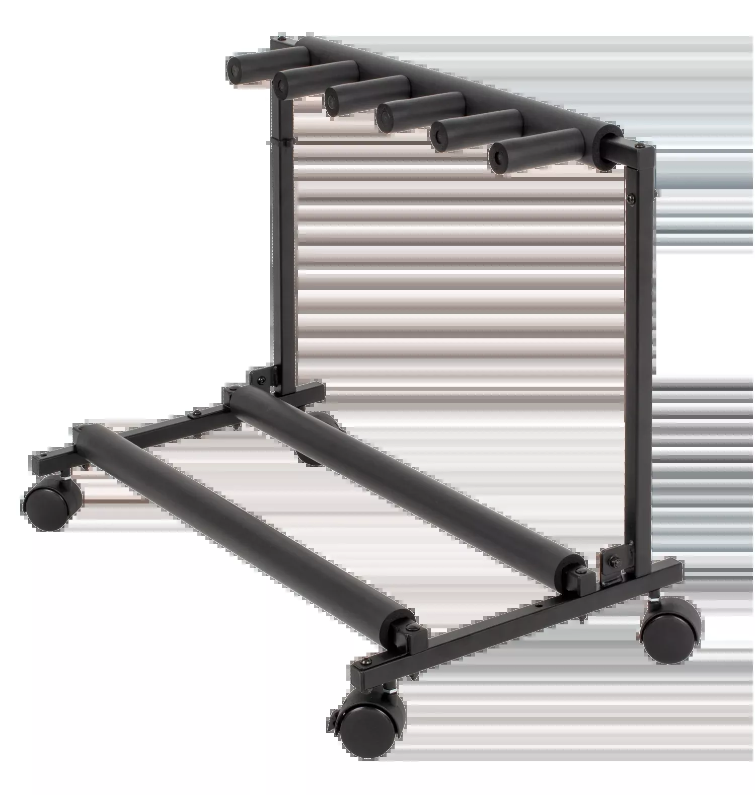 Xtreme Pro Mini Multi Instrument Rack Stand with Wheels. MMR5W