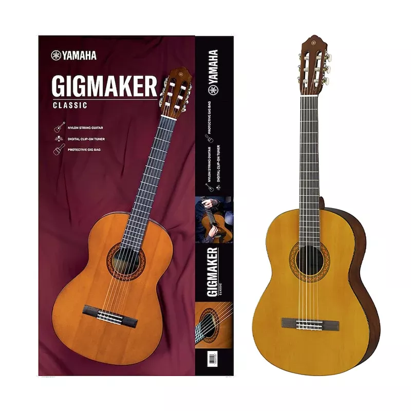 Yamaha C40 Gigmaker Classic – Classical Guitar Pack with Accessories