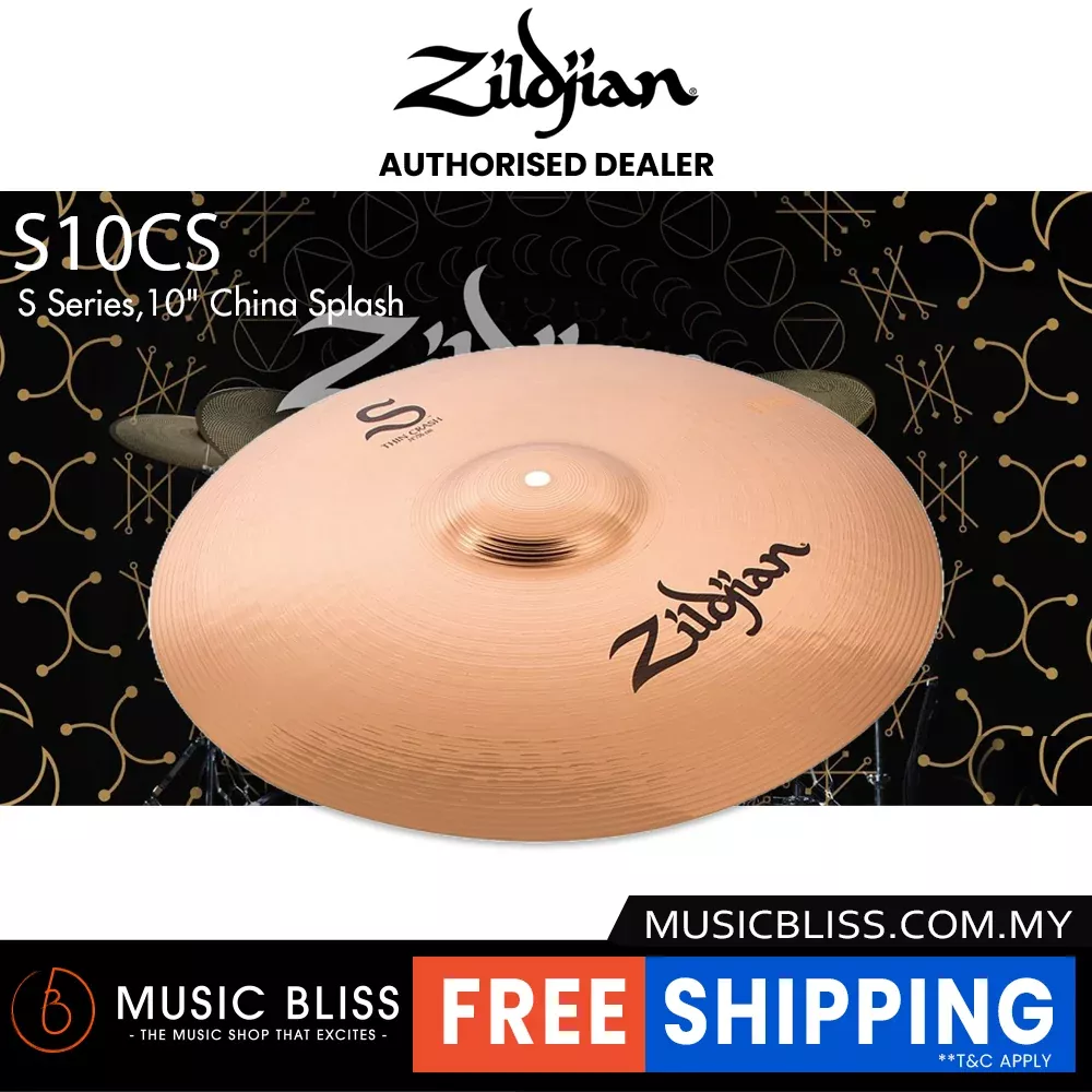 Zildjian 10″ S Series China Splash Cymbal