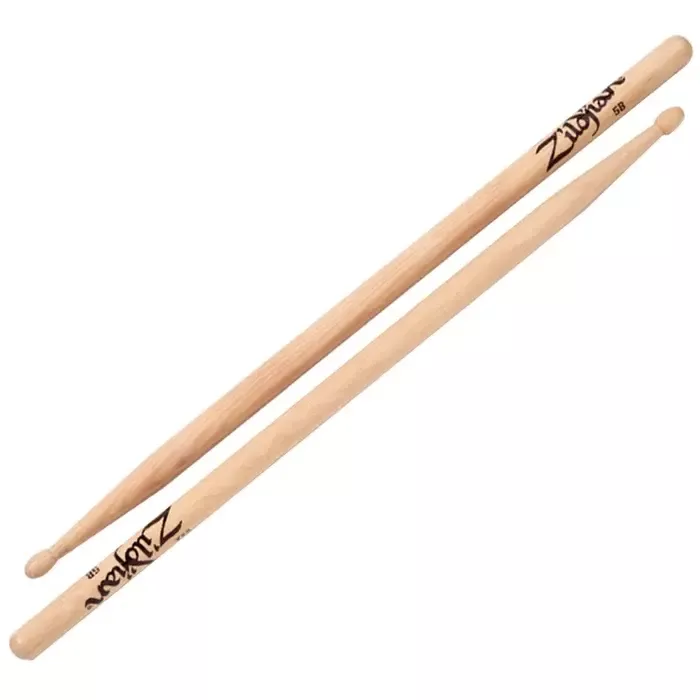 Zildjian 5B Hickory Wood Tip Drumsticks