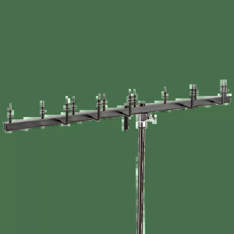 Zildjian High Octave Deluxe Crotale Bar – Mount for 13-Note Set with Dual Stand Compatibility (SKU: P0637)