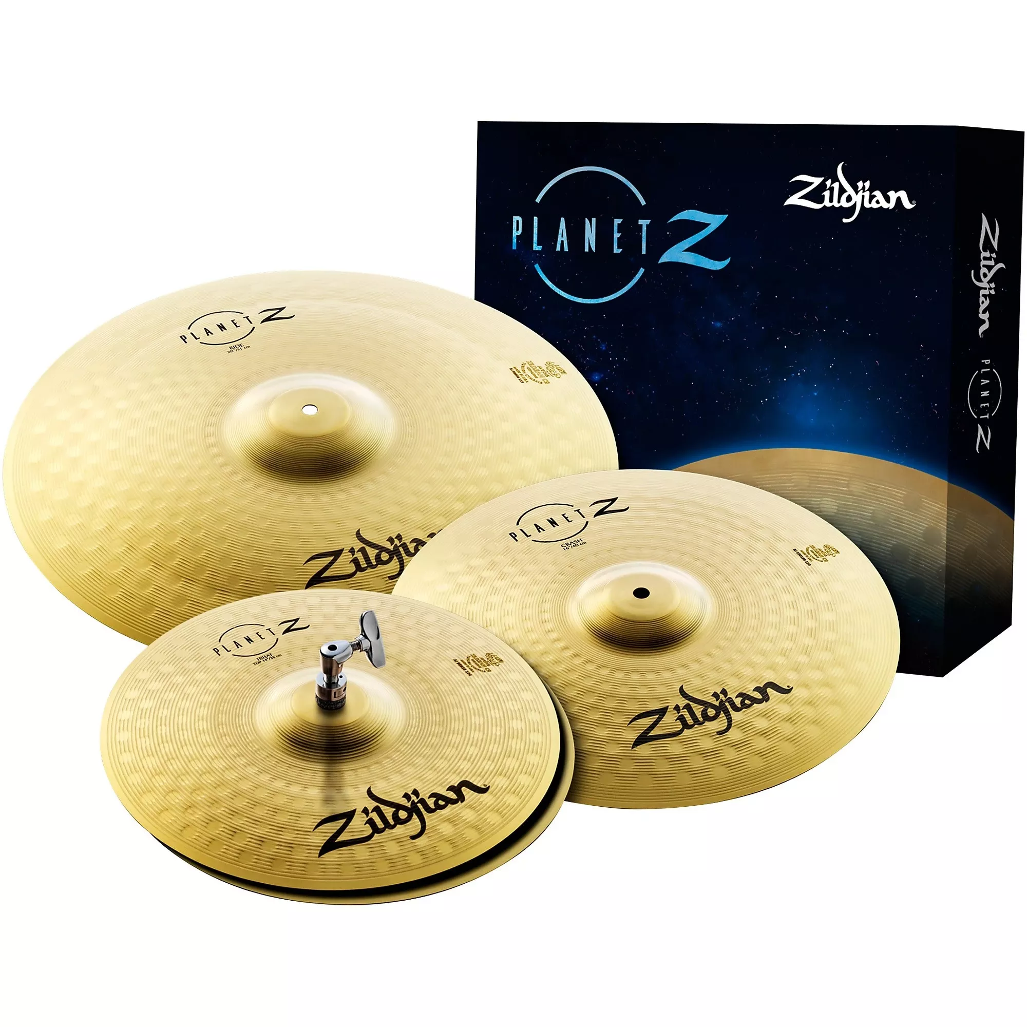 Zildjian ZP4PK Planet Z 4 Cymbal Pack