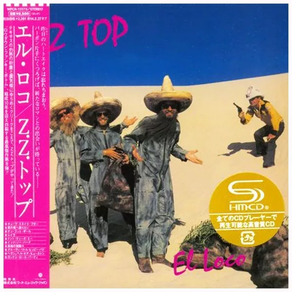 ZZ Top – El Loco – Japan Mini LP SHM – WPCR-15173 – CD