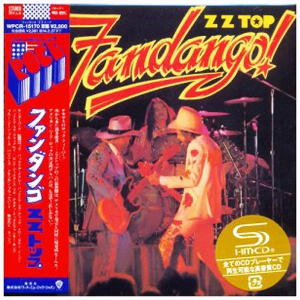 ZZ Top – Fandango! – Japan Mini LP SHM – WPCR-15170 – CD