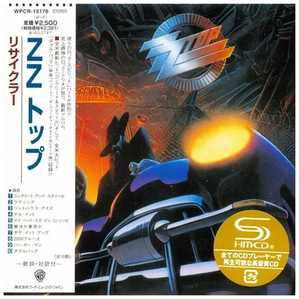 ZZ Top – Recycler – Japan Mini LP SHM – WPCR-15176 – CD